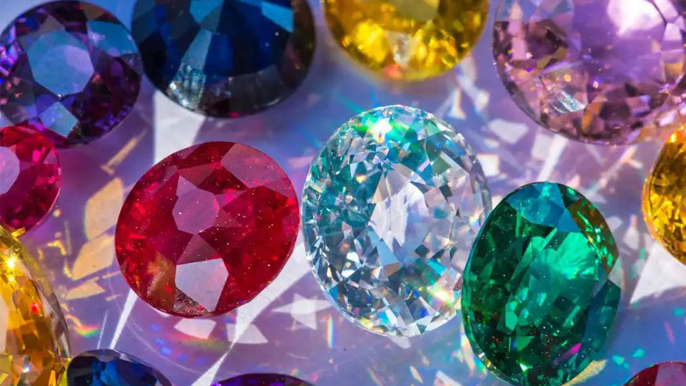 Application of X-ray fluorescence spectrometer for detecting gems
